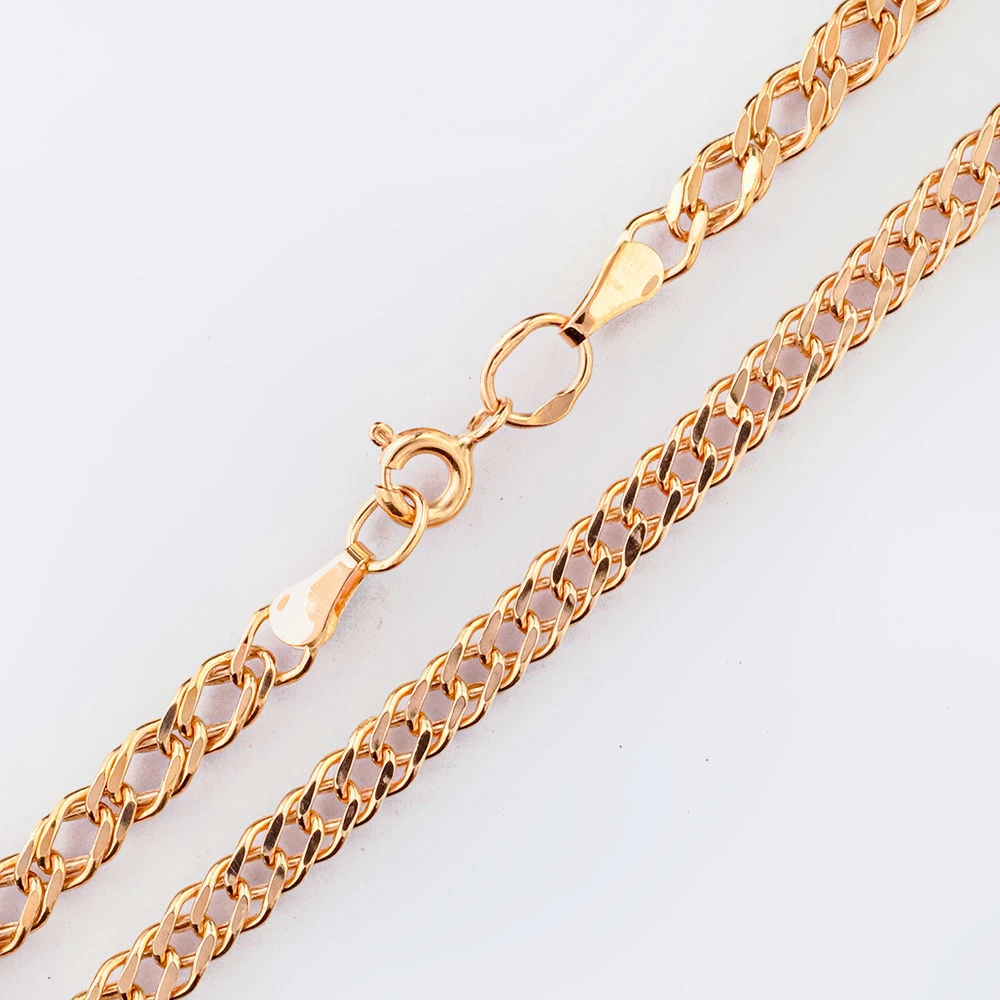 Цепь из красного золота 585 пробы