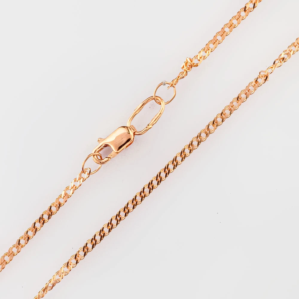 Цепь из красного золота 585 пробы