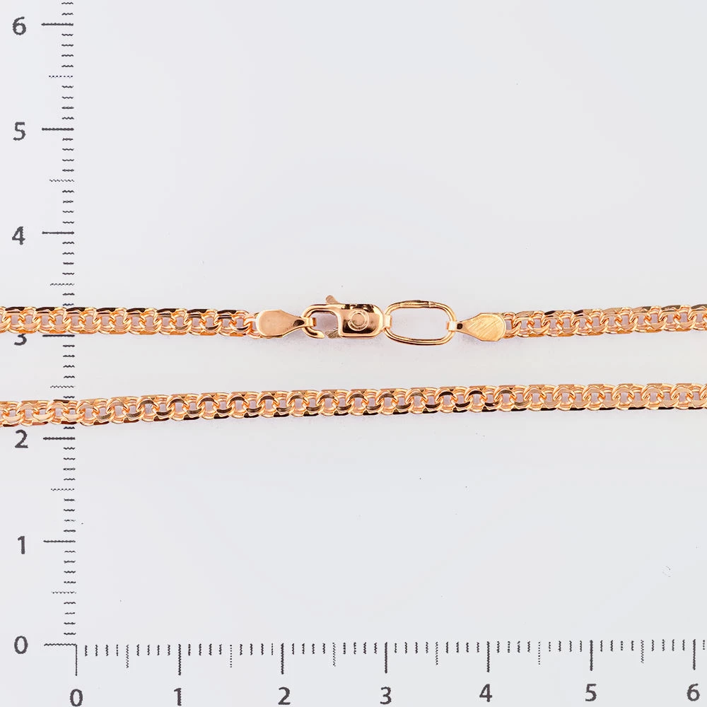 Цепь из красного золота 585 пробы