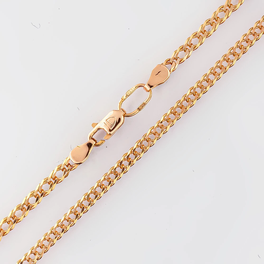 Цепь из красного золота 585 пробы