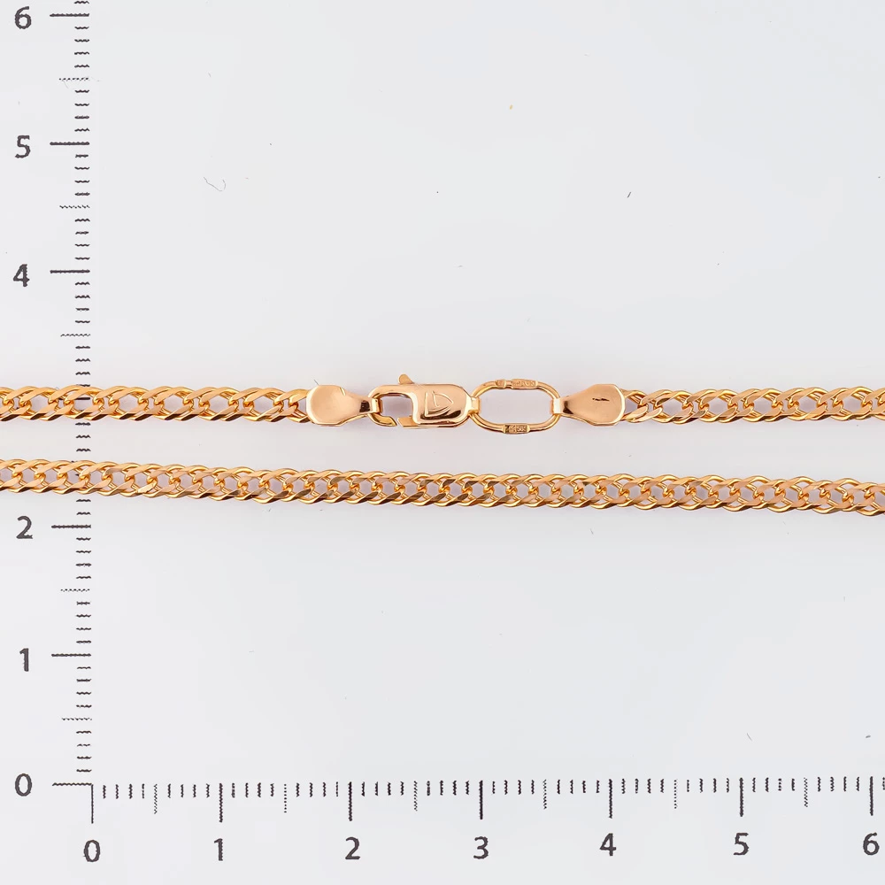 Цепь из красного золота 585 пробы
