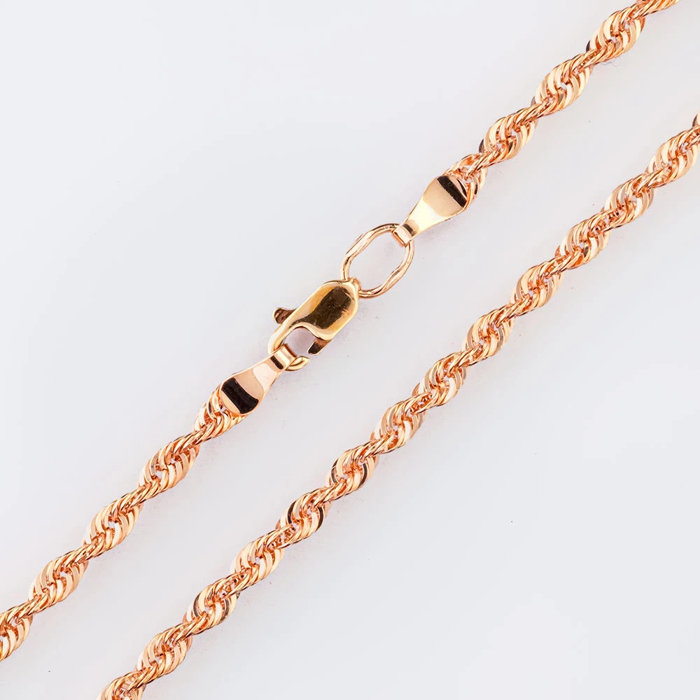 Цепь из красного золота 585 пробы