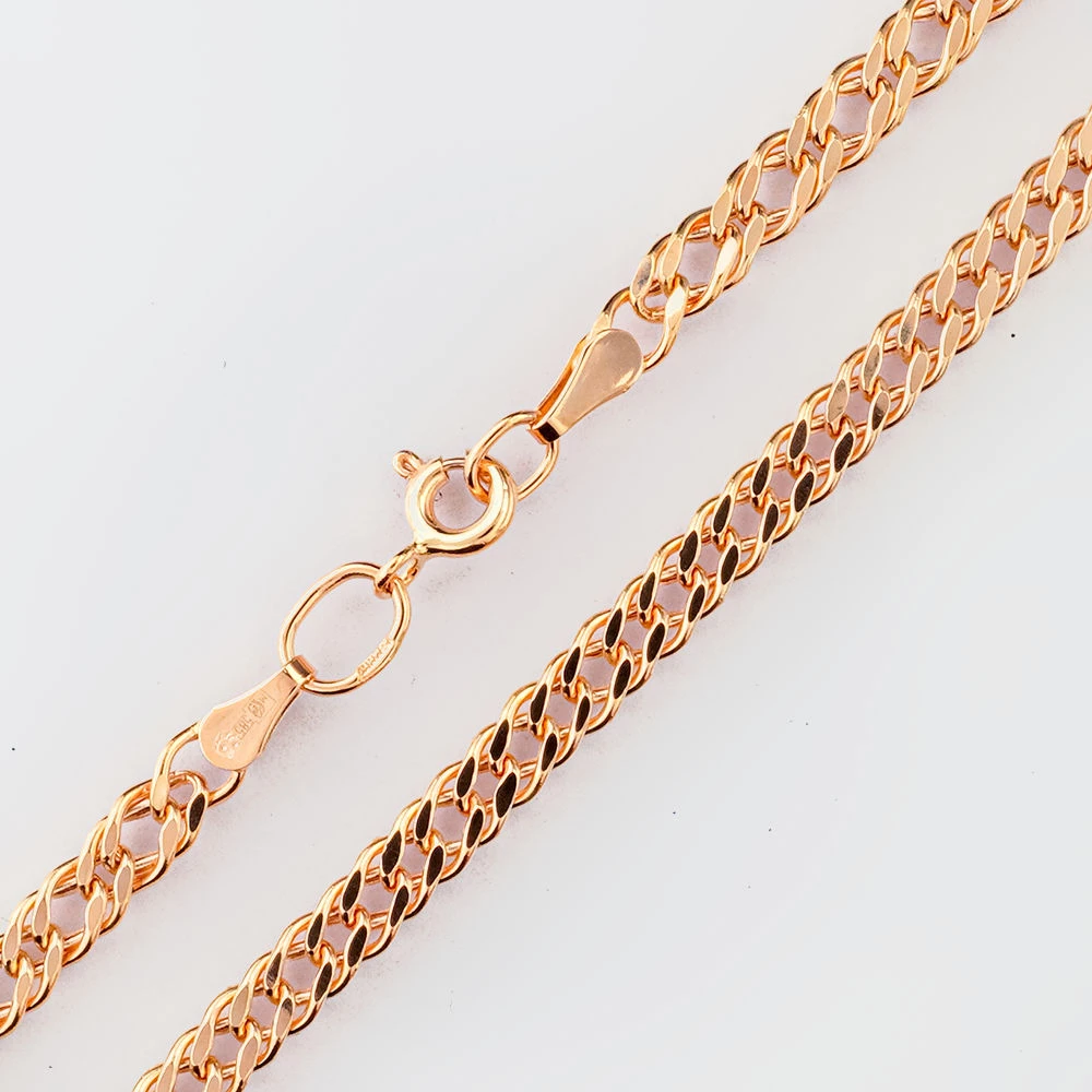 Цепь из красного золота 585 пробы