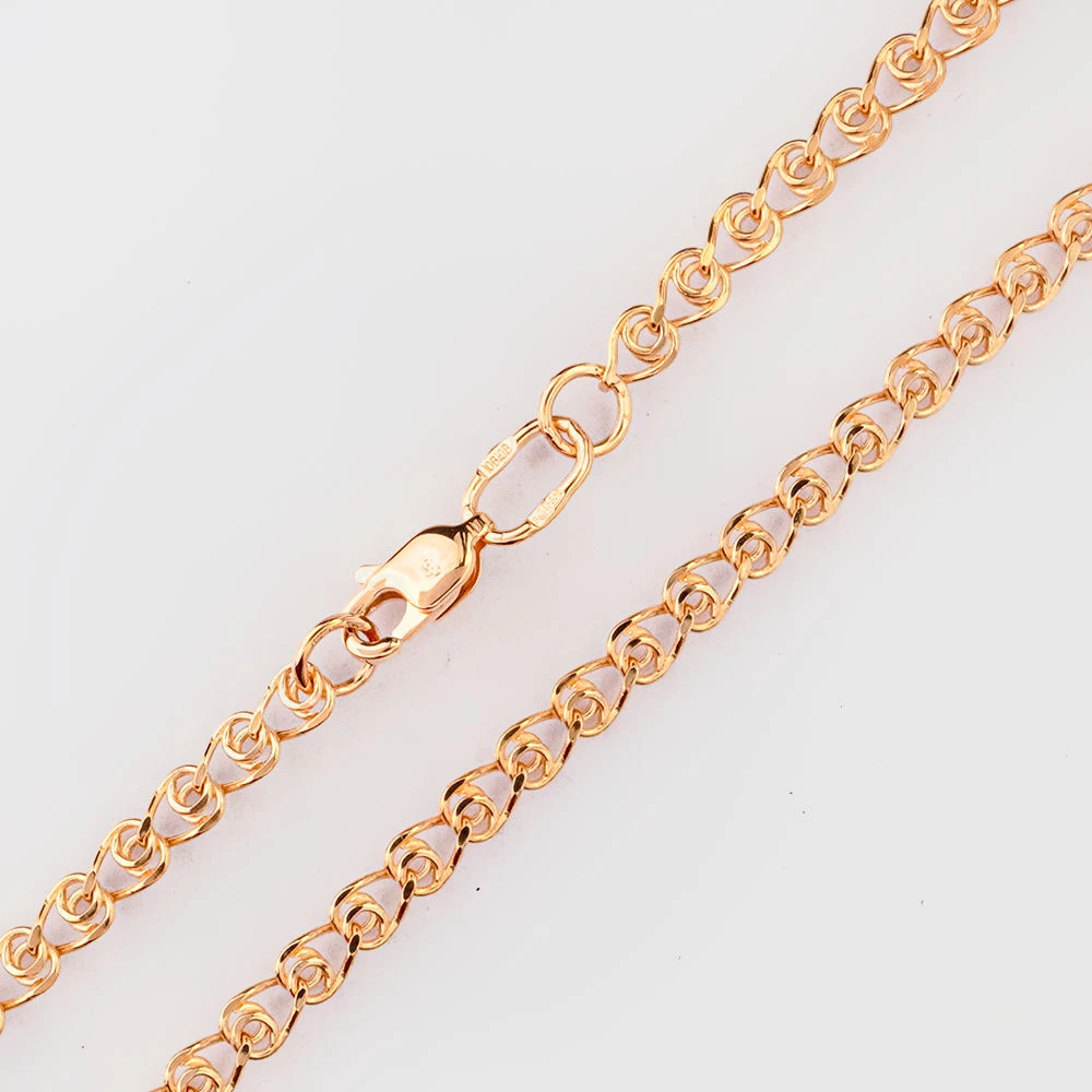 Цепь из красного золота 585 пробы