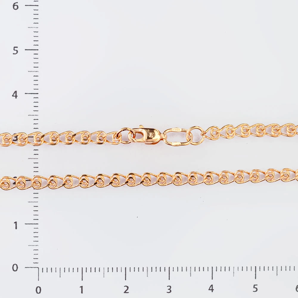 Цепь из красного золота 585 пробы