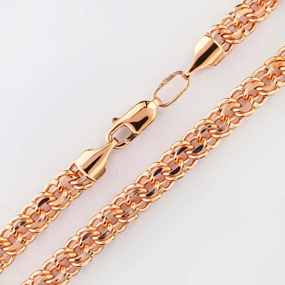 Цепь из красного золота 585 пробы