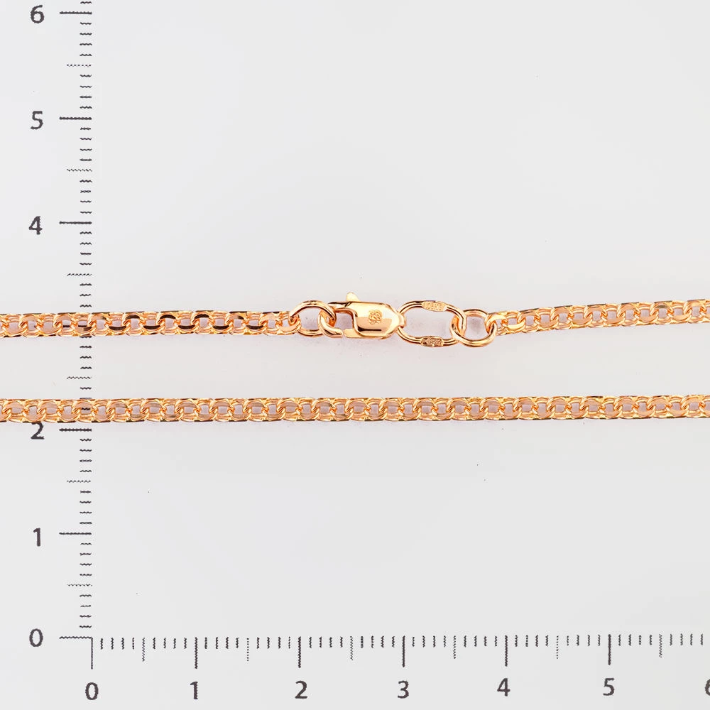 Цепь из красного золота 585 пробы