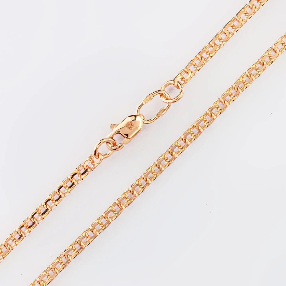 Цепь из красного золота 585 пробы