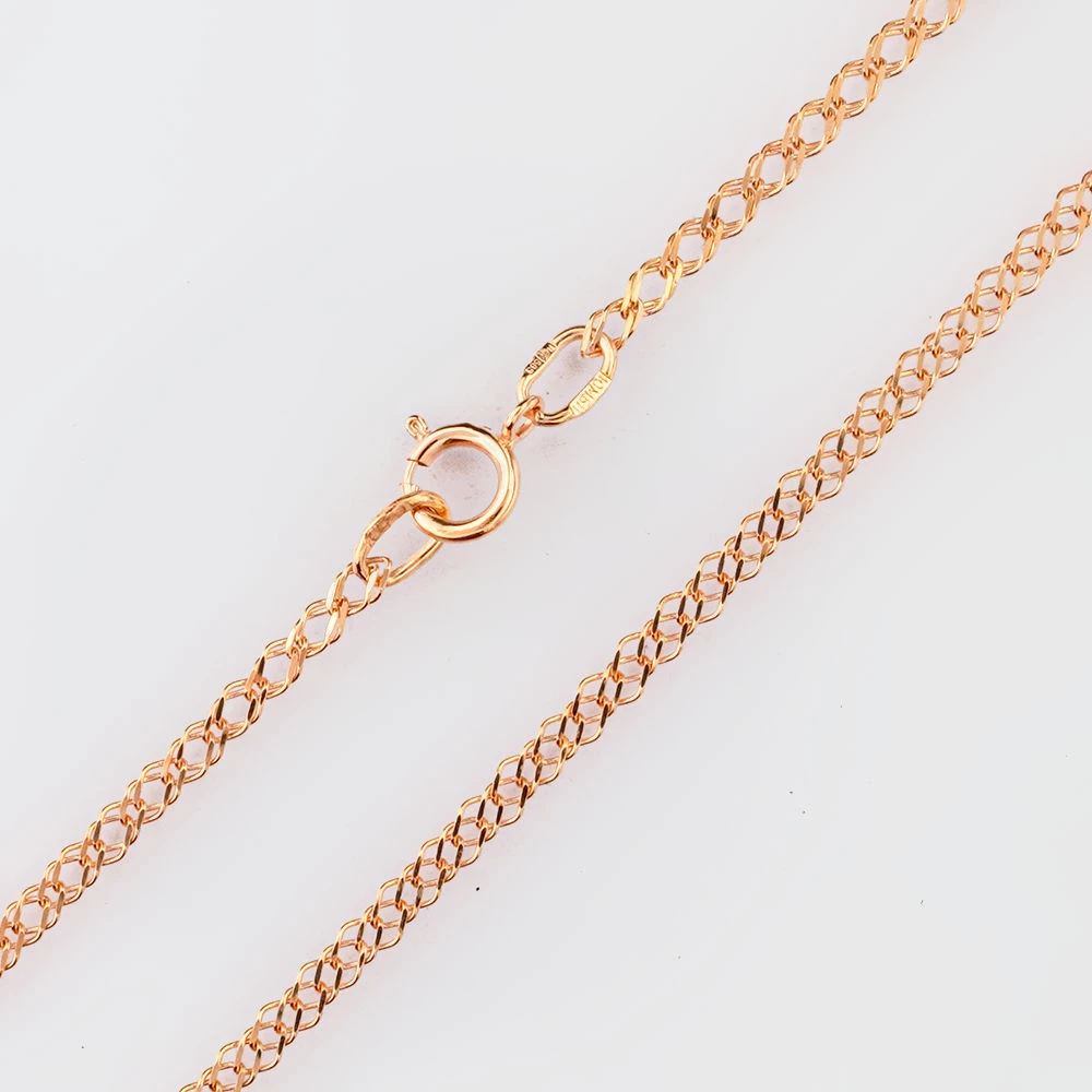 Цепь из красного золота 585 пробы