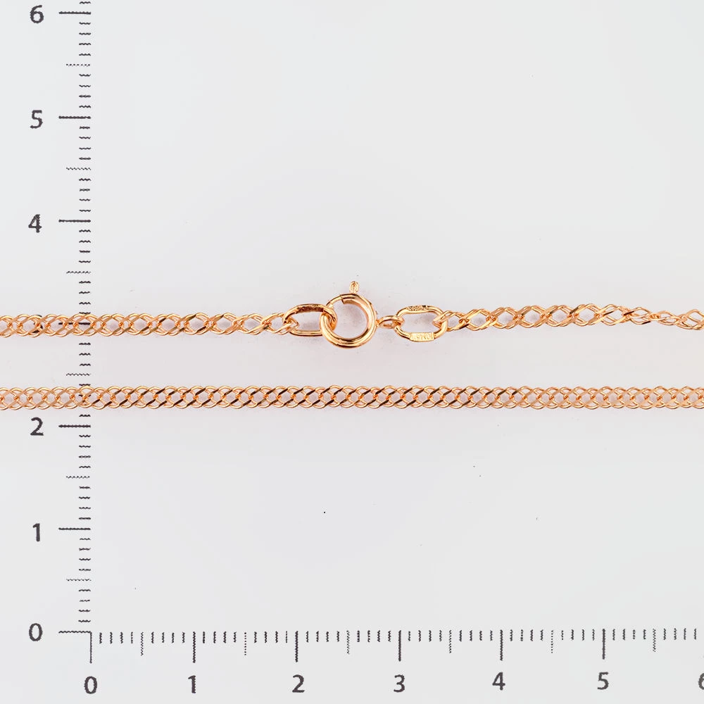 Цепь из красного золота 585 пробы