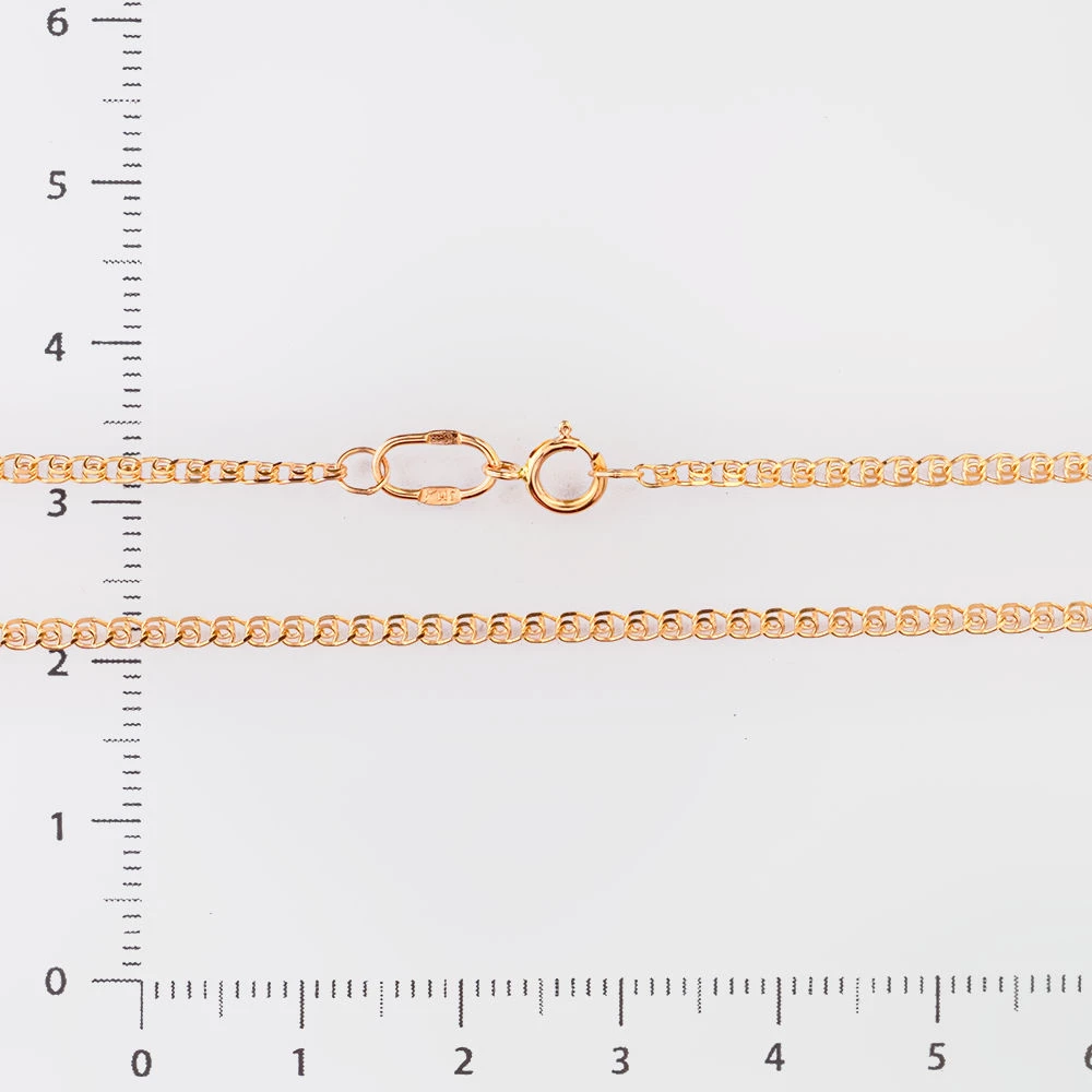 Цепь из красного золота 585 пробы