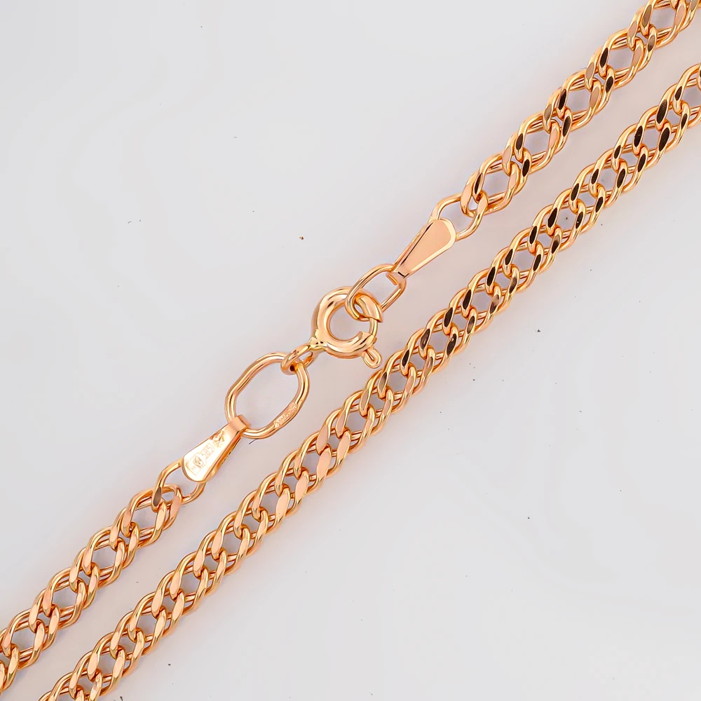 Цепь из красного золота 585 пробы