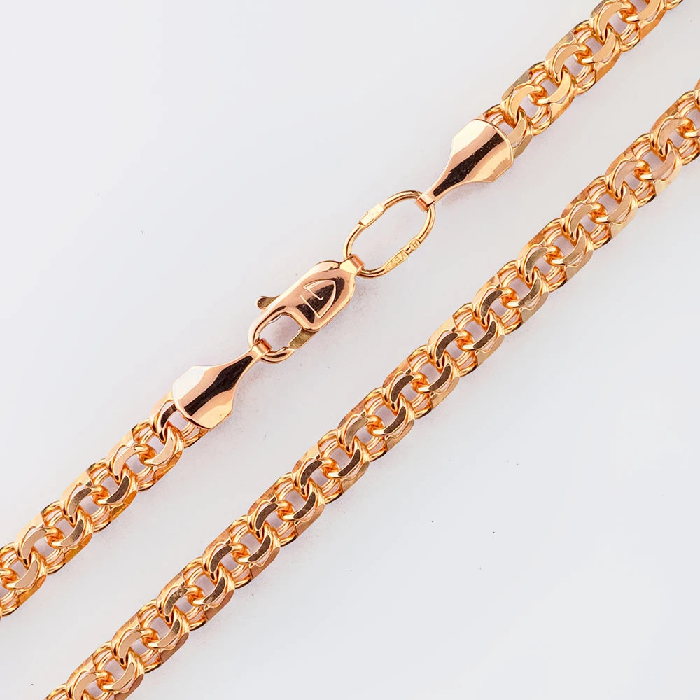 Цепь из красного золота 585 пробы