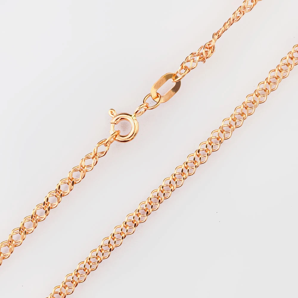 Цепь из красного золота 585 пробы