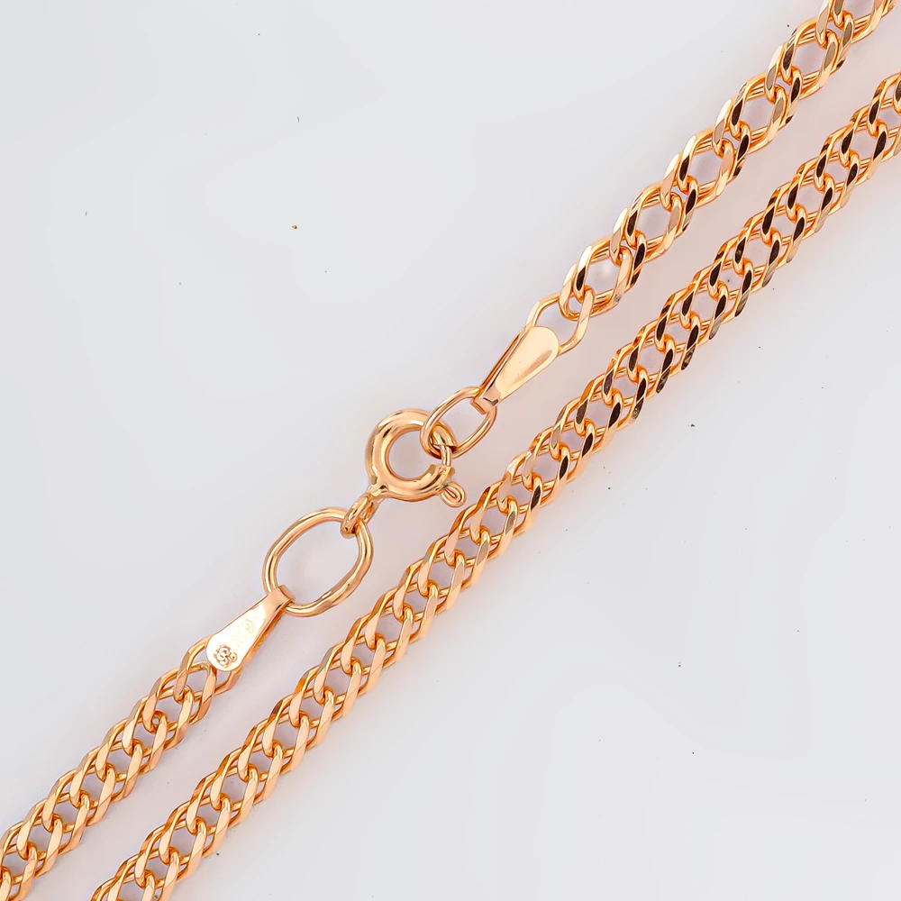 Цепь из красного золота 585 пробы