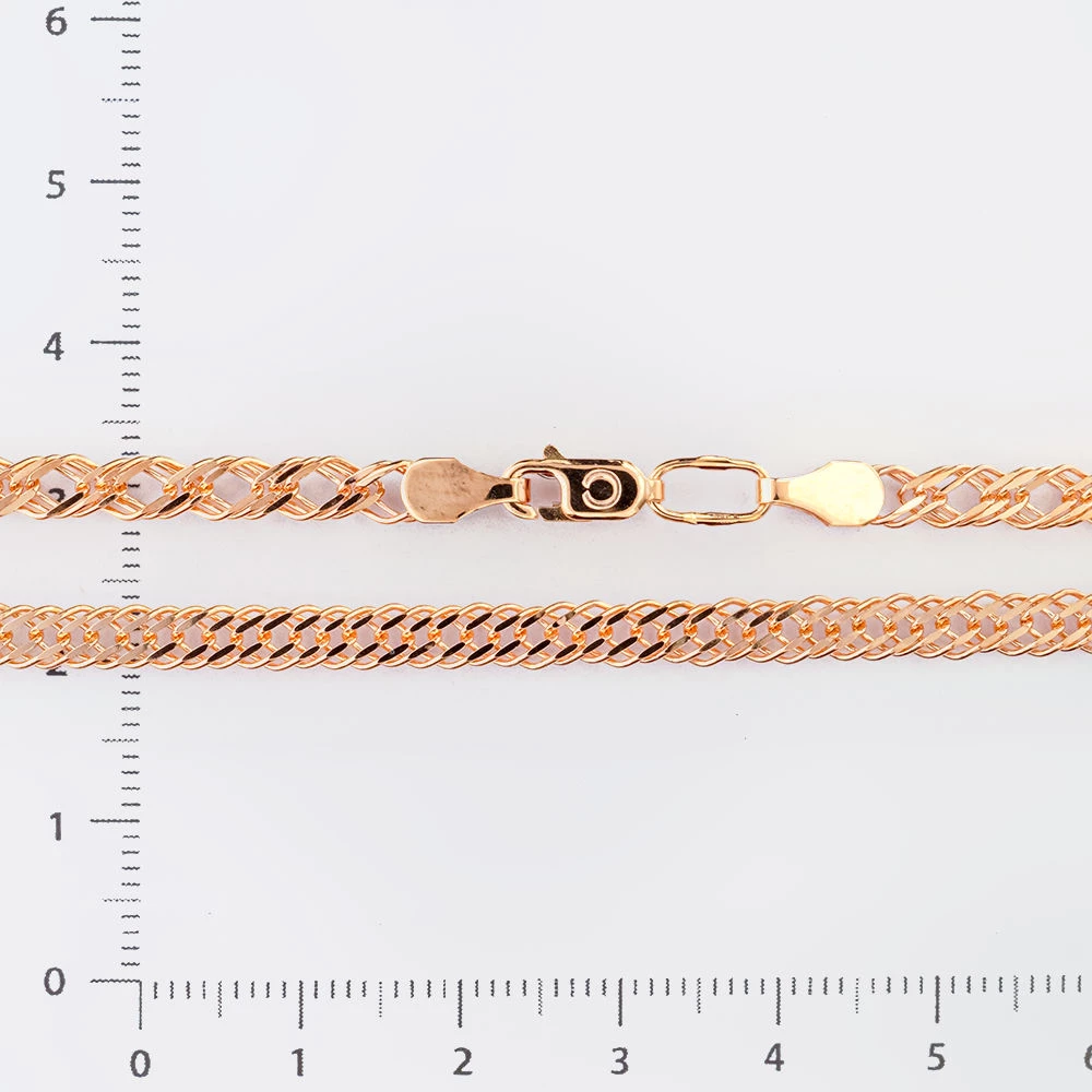 Цепь из красного золота 585 пробы