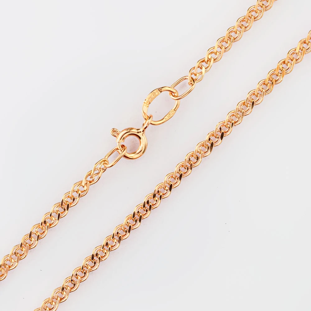 Цепь из красного золота 585 пробы