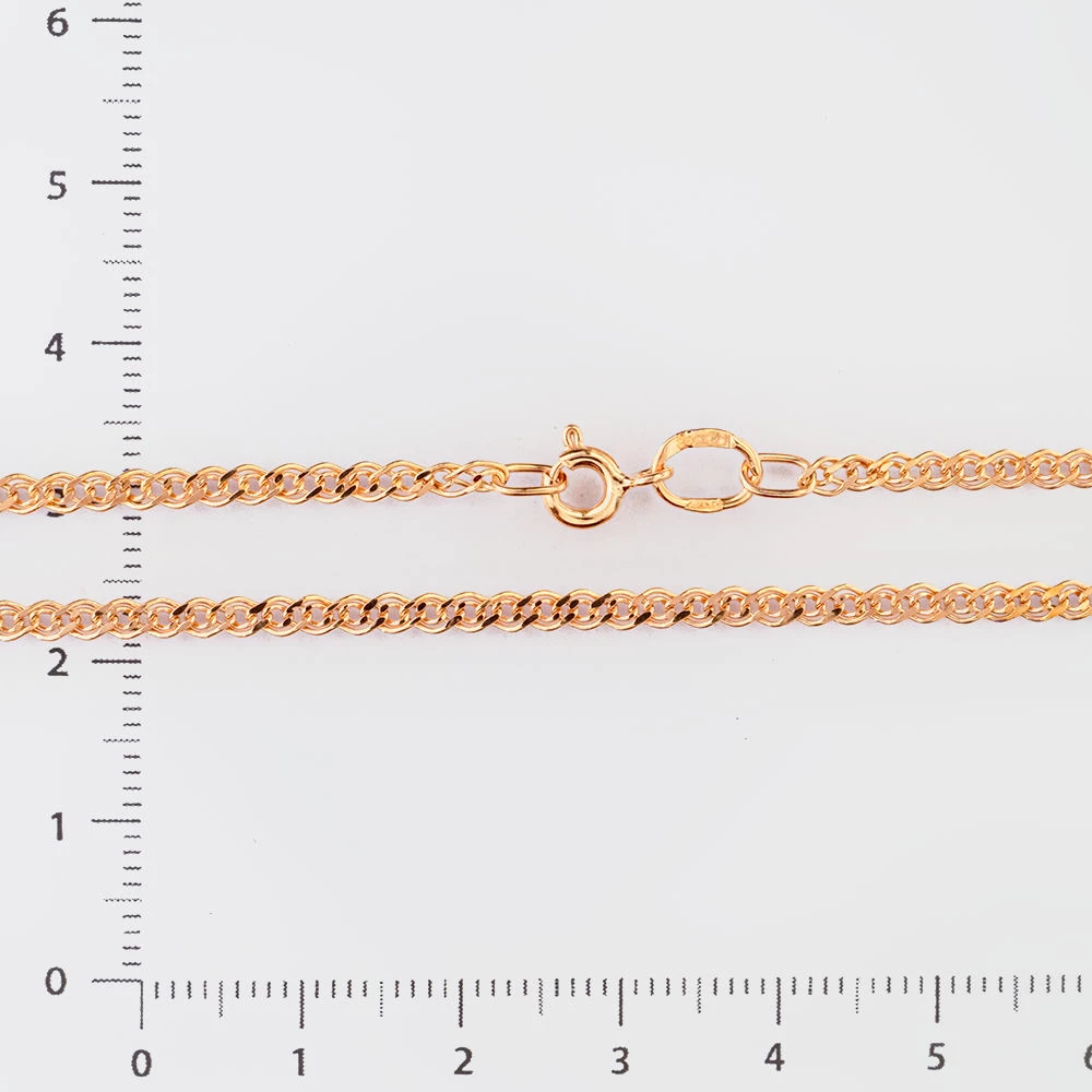 Цепь из красного золота 585 пробы