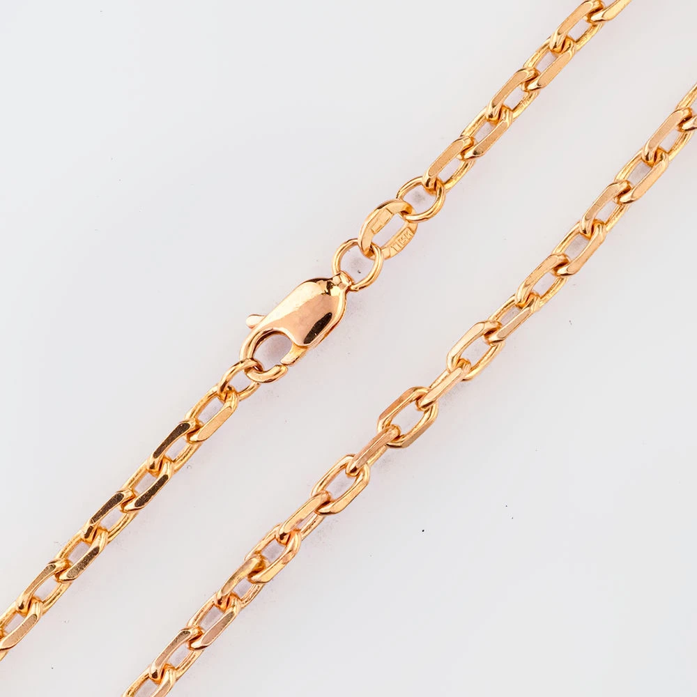 Цепь из красного золота 585 пробы