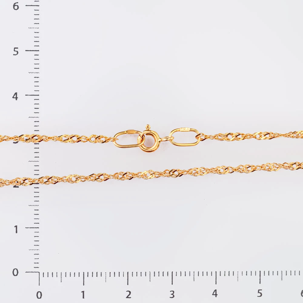 Цепь из красного золота 585 пробы