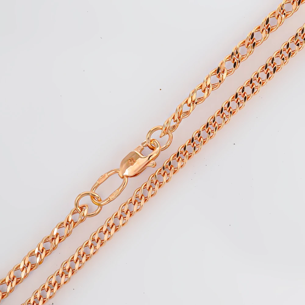 Цепь из красного золота 585 пробы