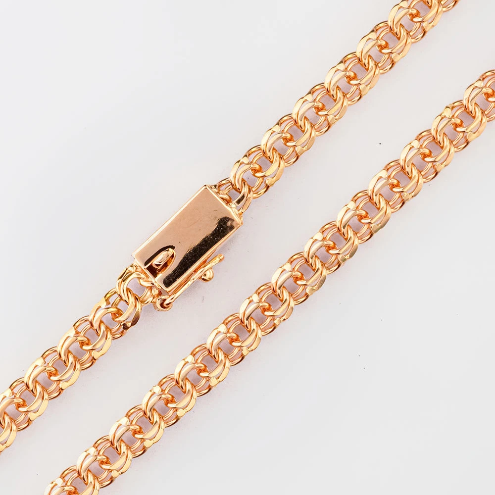 Цепь из красного золота 585 пробы