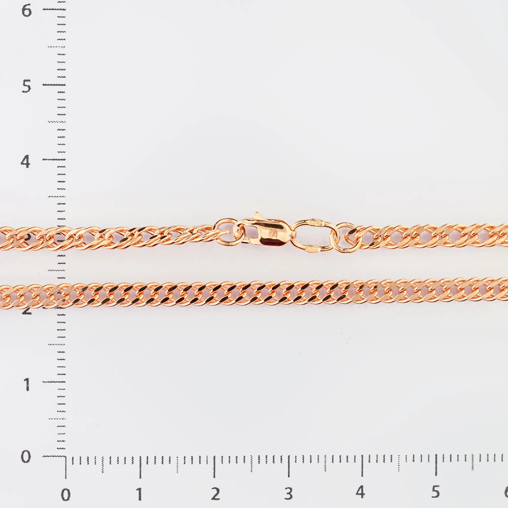 Цепь из красного золота 585 пробы