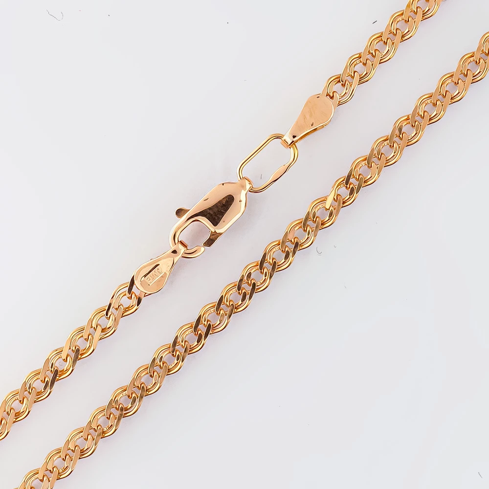 Цепь из красного золота 585 пробы