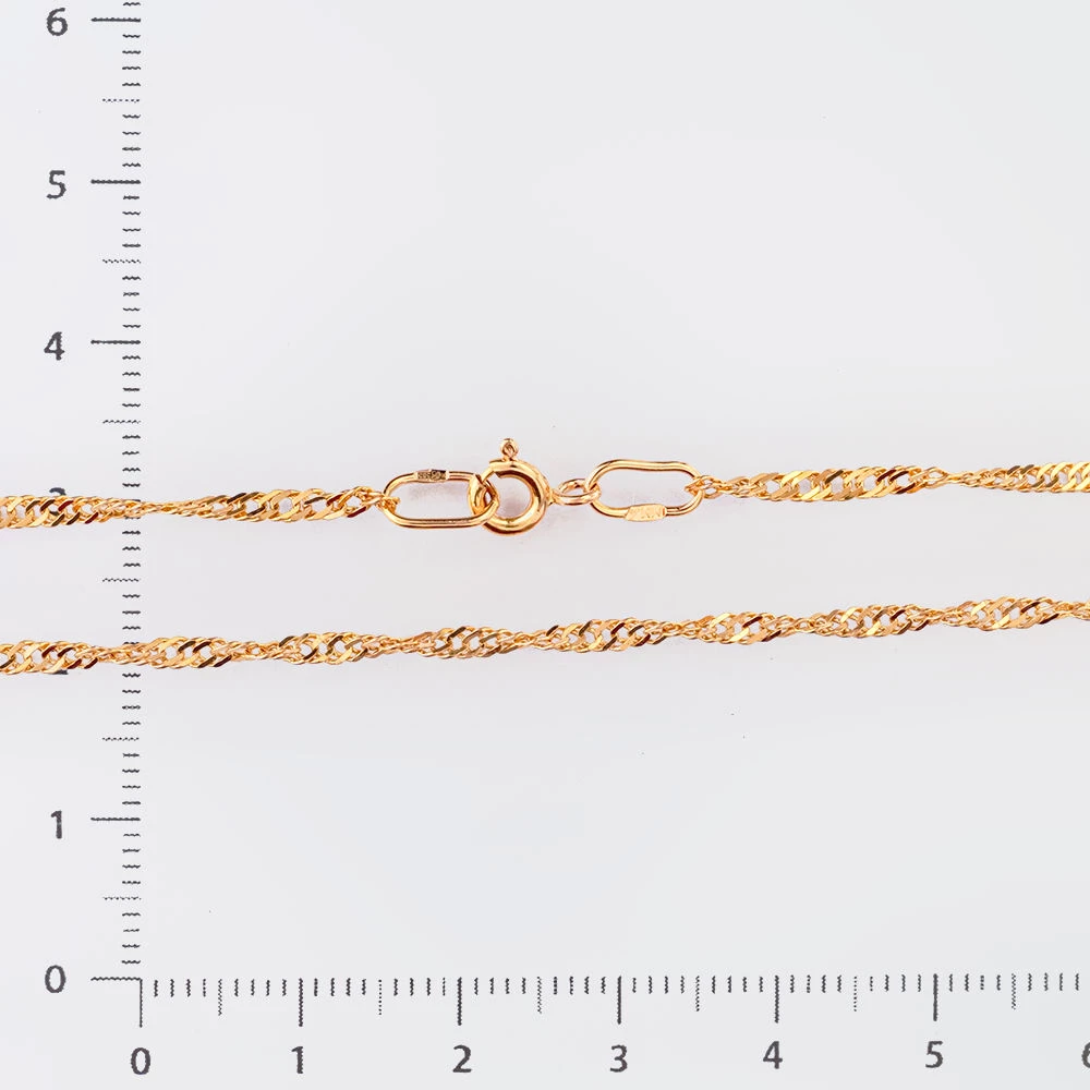 Цепь из красного золота 585 пробы