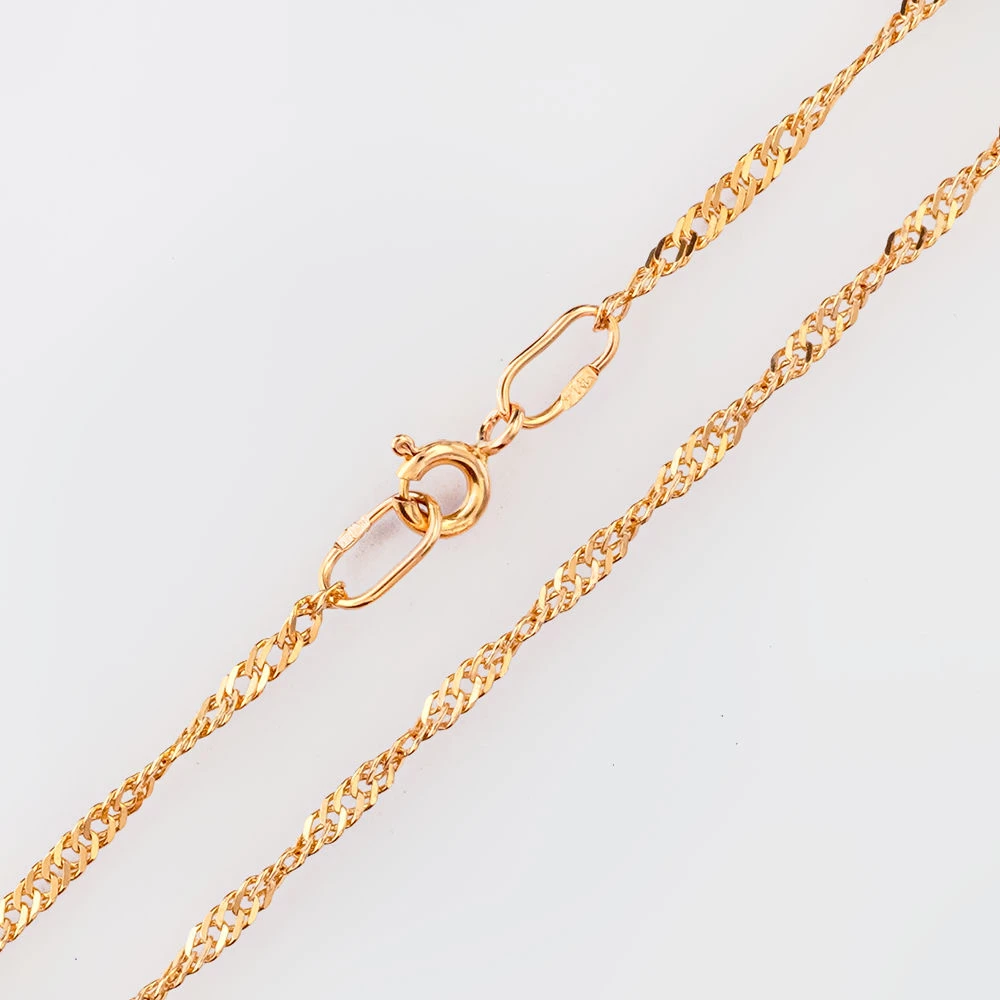 Цепь из красного золота 585 пробы