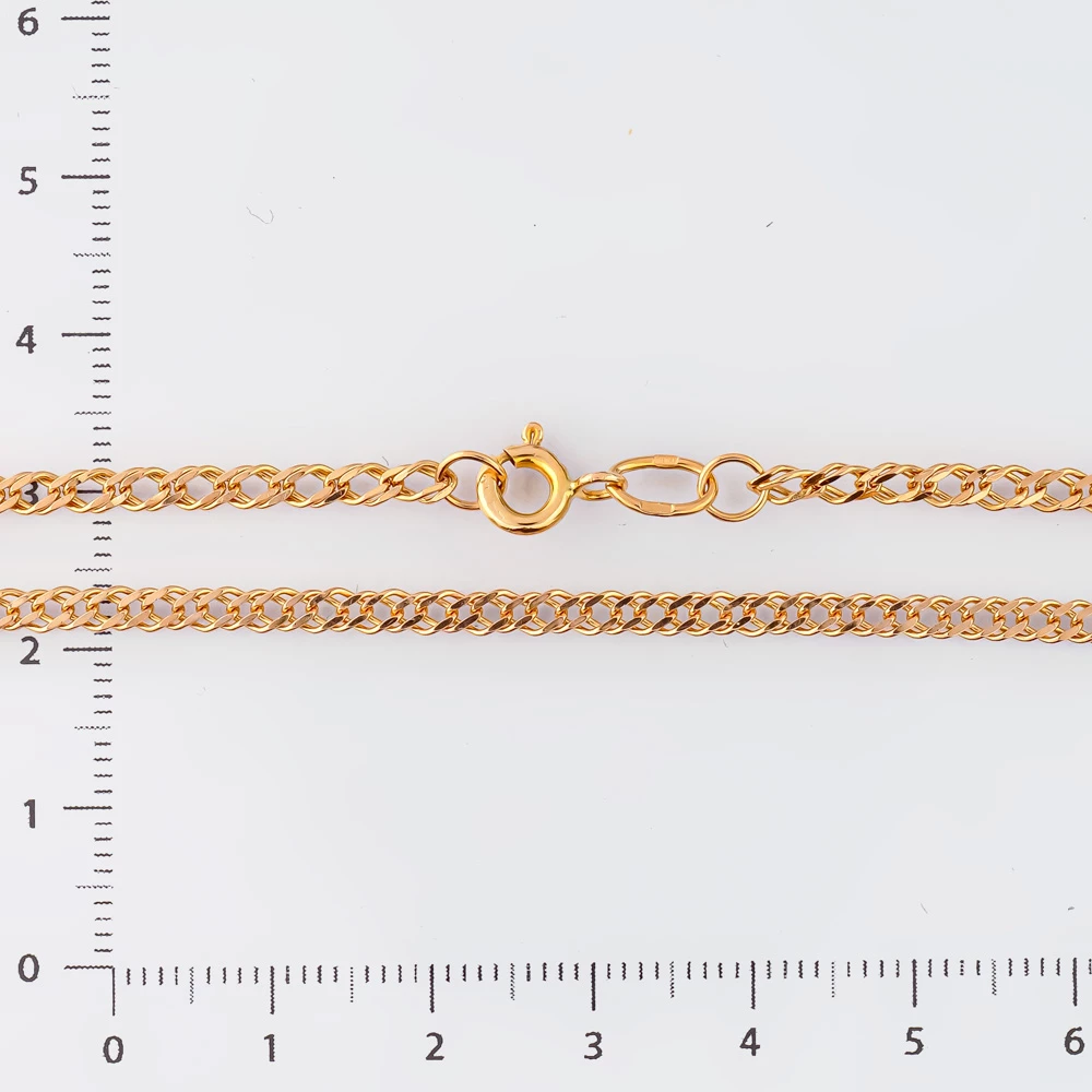 Цепь из красного золота 585 пробы