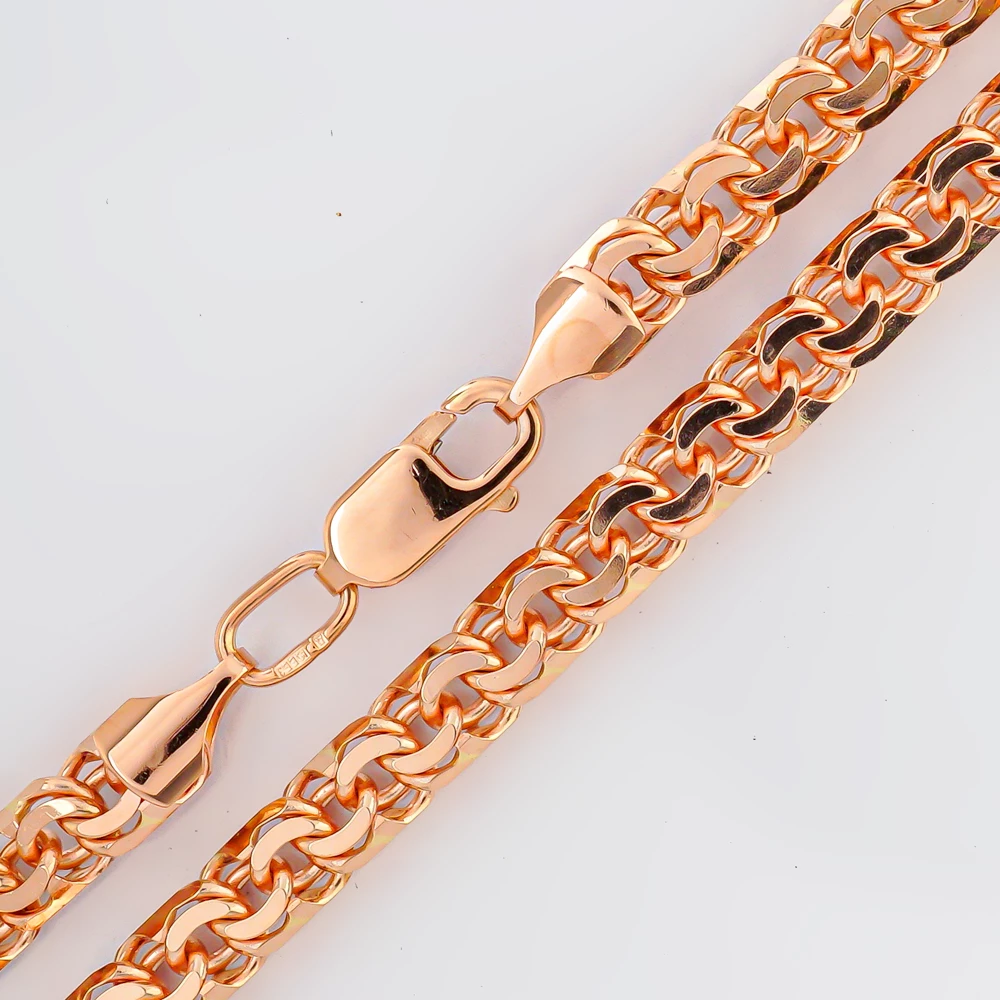 Цепь из красного золота 585 пробы