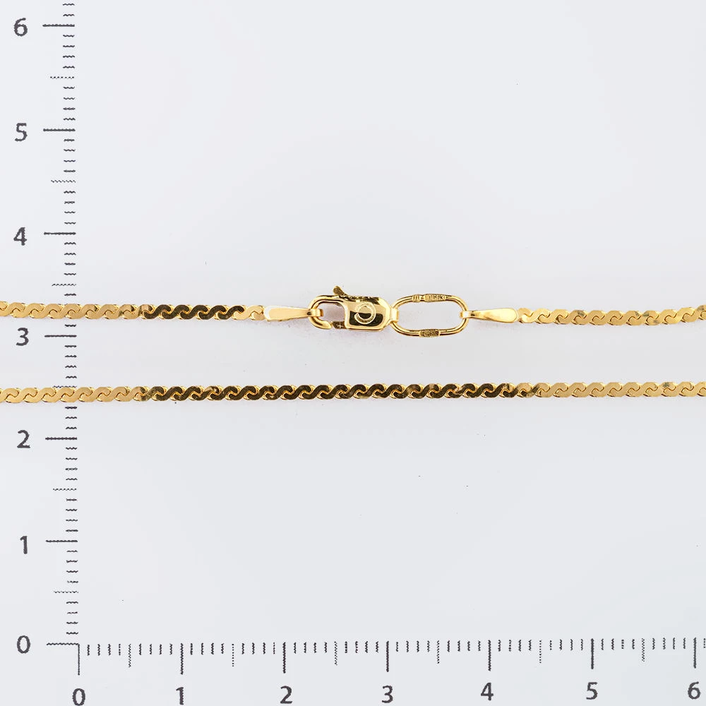 Цепь из желтого золота 585 пробы