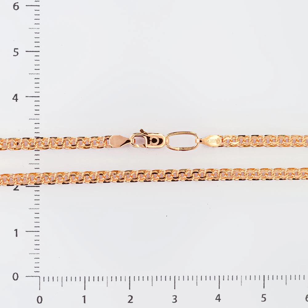 Цепь из красного золота 585 пробы