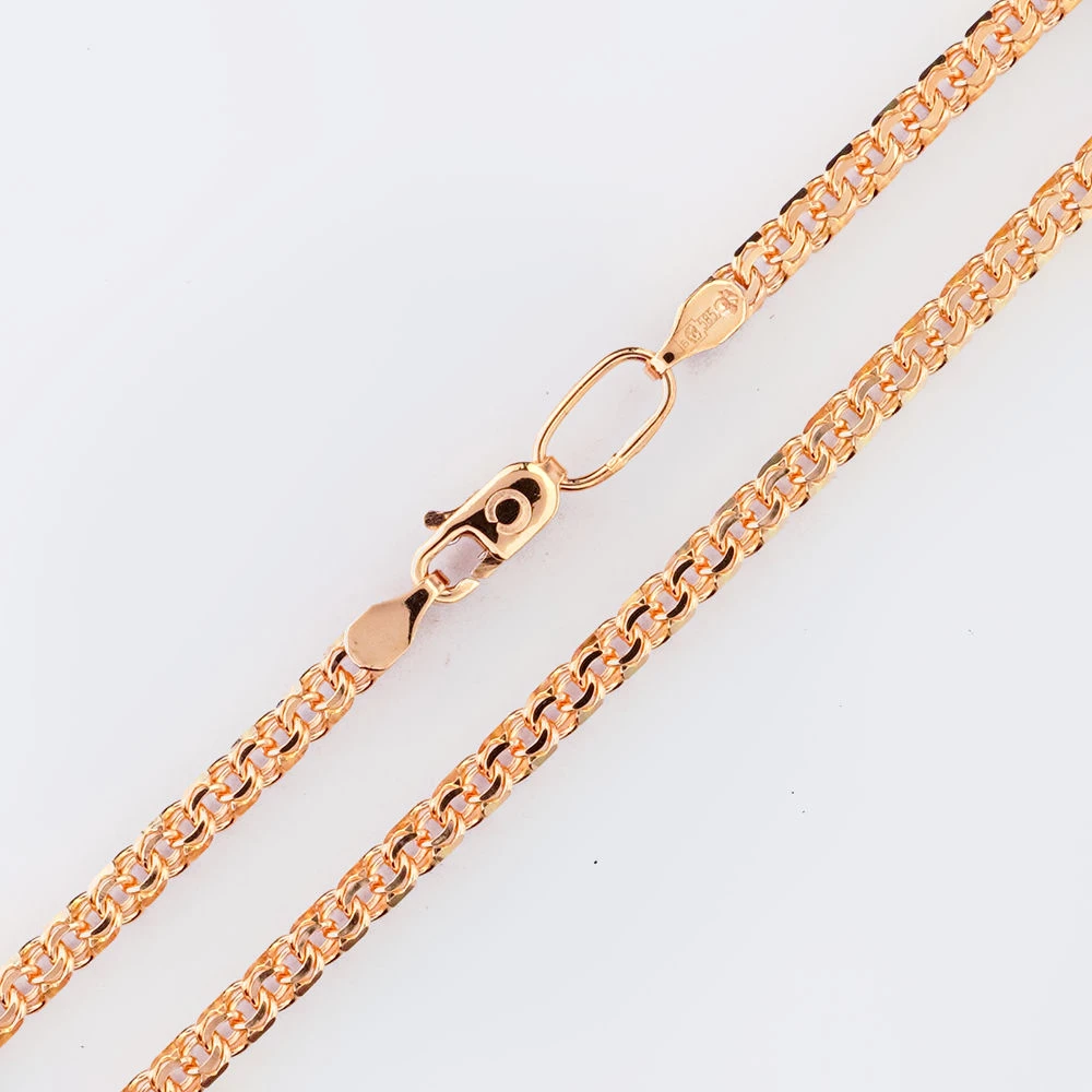 Цепь из красного золота 585 пробы