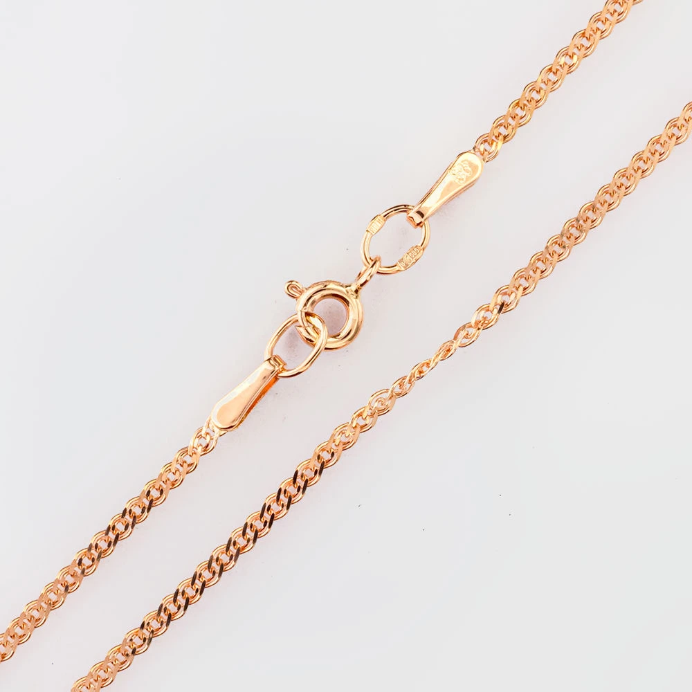 Цепь из красного золота 585 пробы