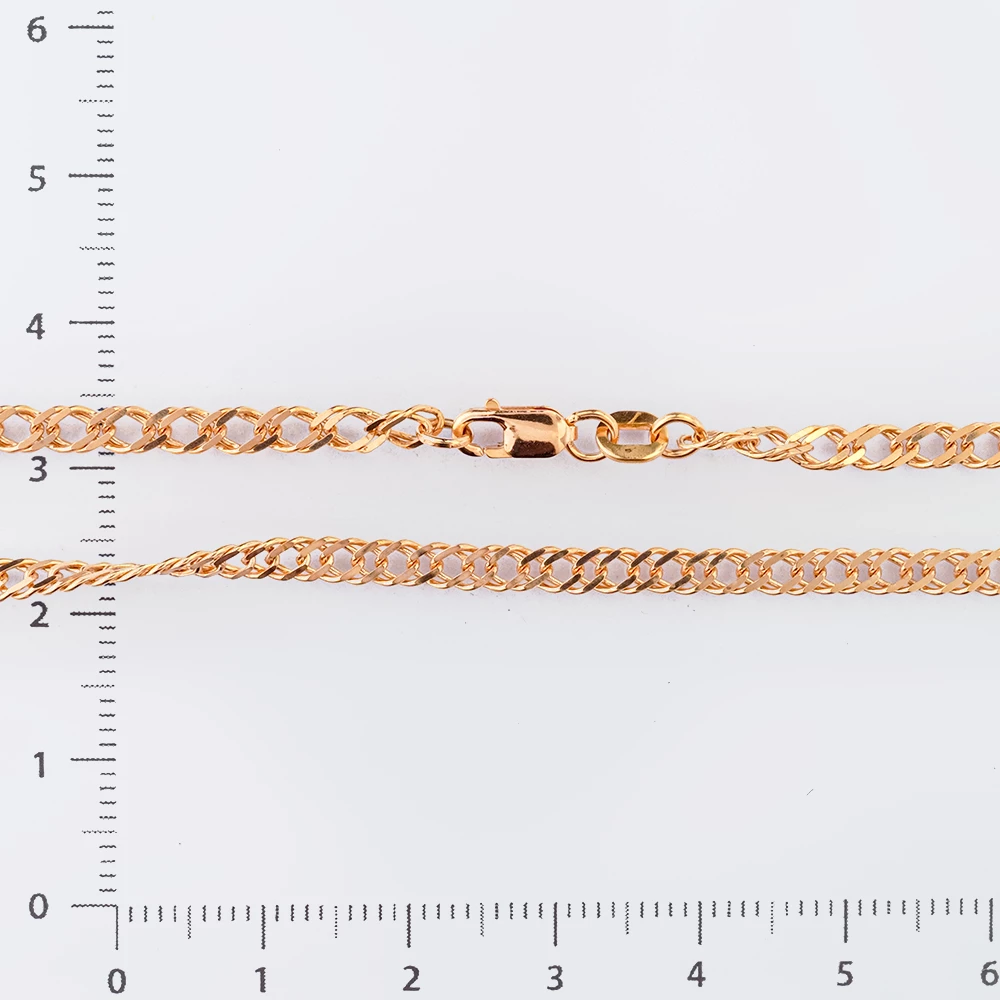 Цепь из красного золота 585 пробы