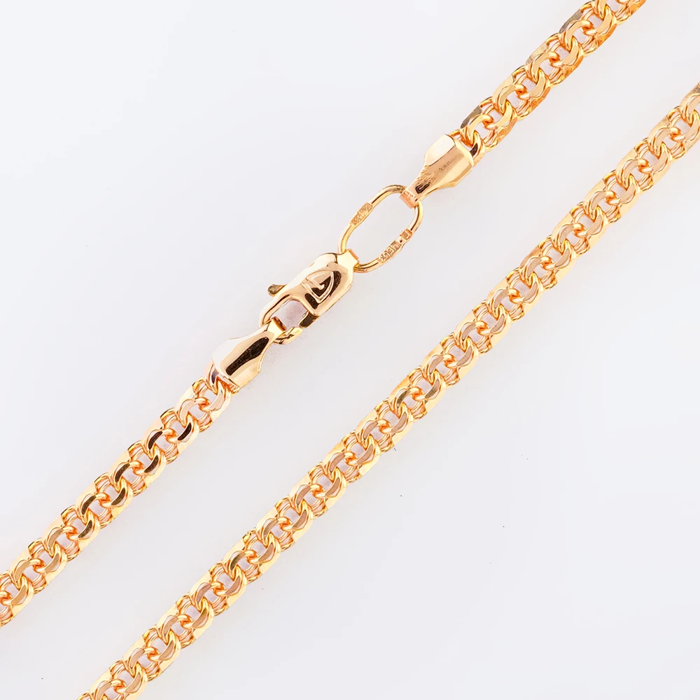 Цепь из красного золота 585 пробы