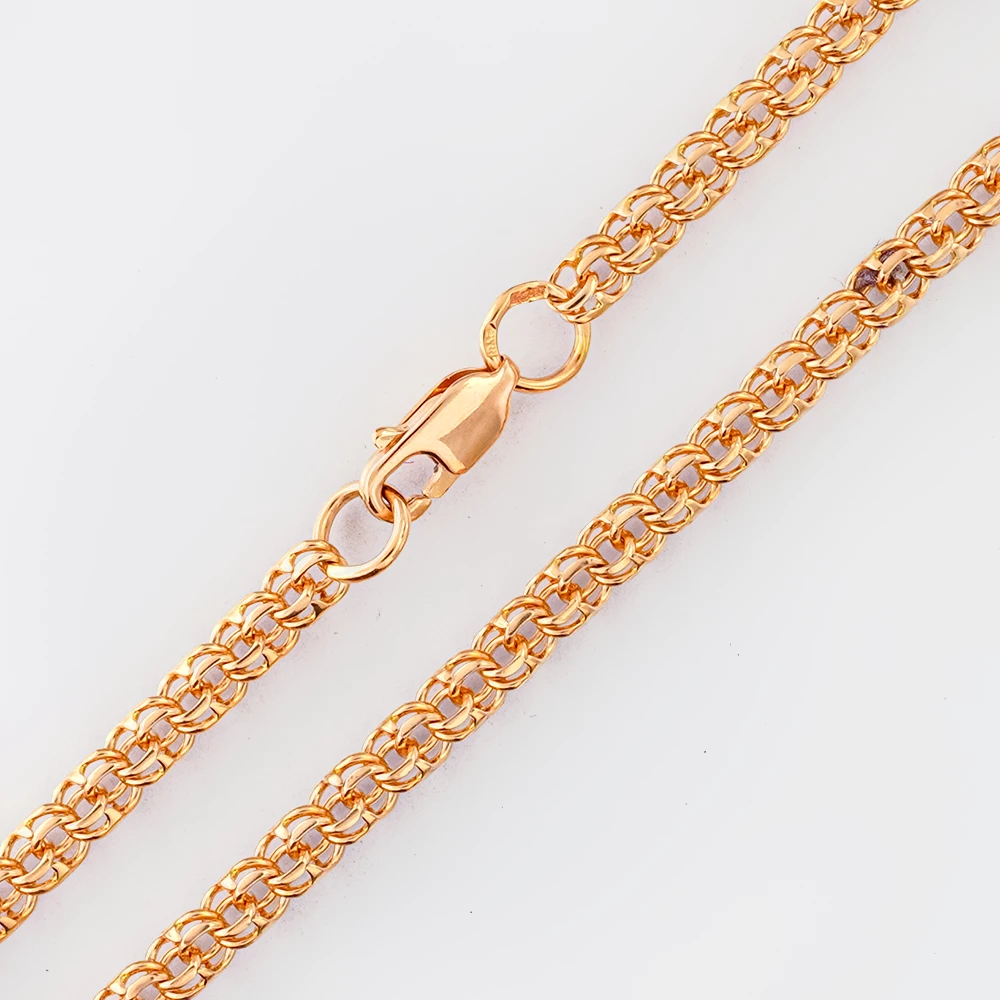 Цепь из красного золота 585 пробы