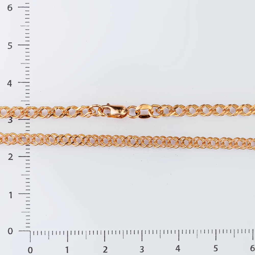 Цепь из красного золота 585 пробы