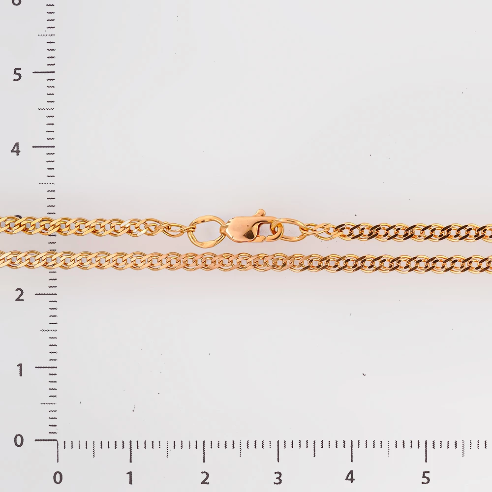 Цепь из красного золота 585 пробы