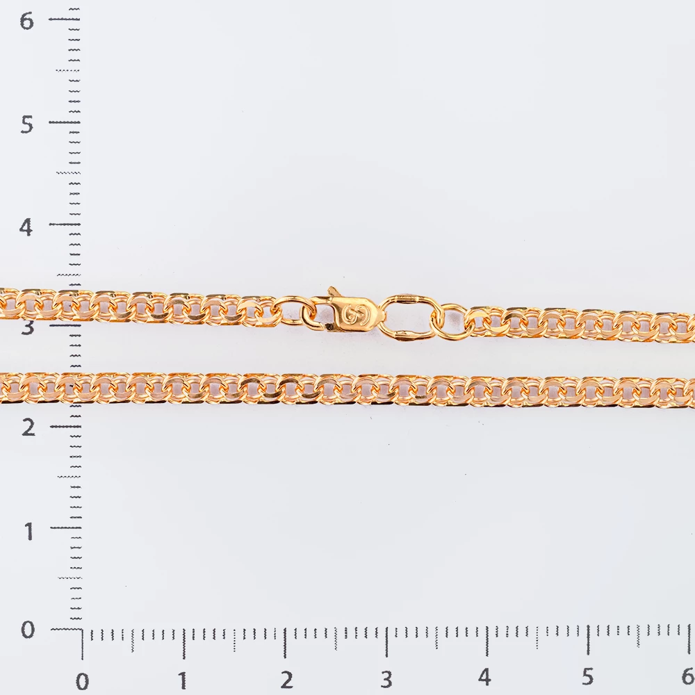 Цепь из красного золота 585 пробы