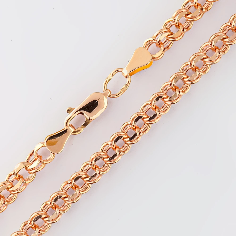 Цепь из красного золота 585 пробы