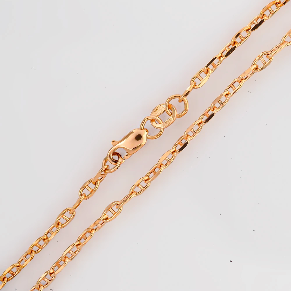 Цепь из красного золота 585 пробы