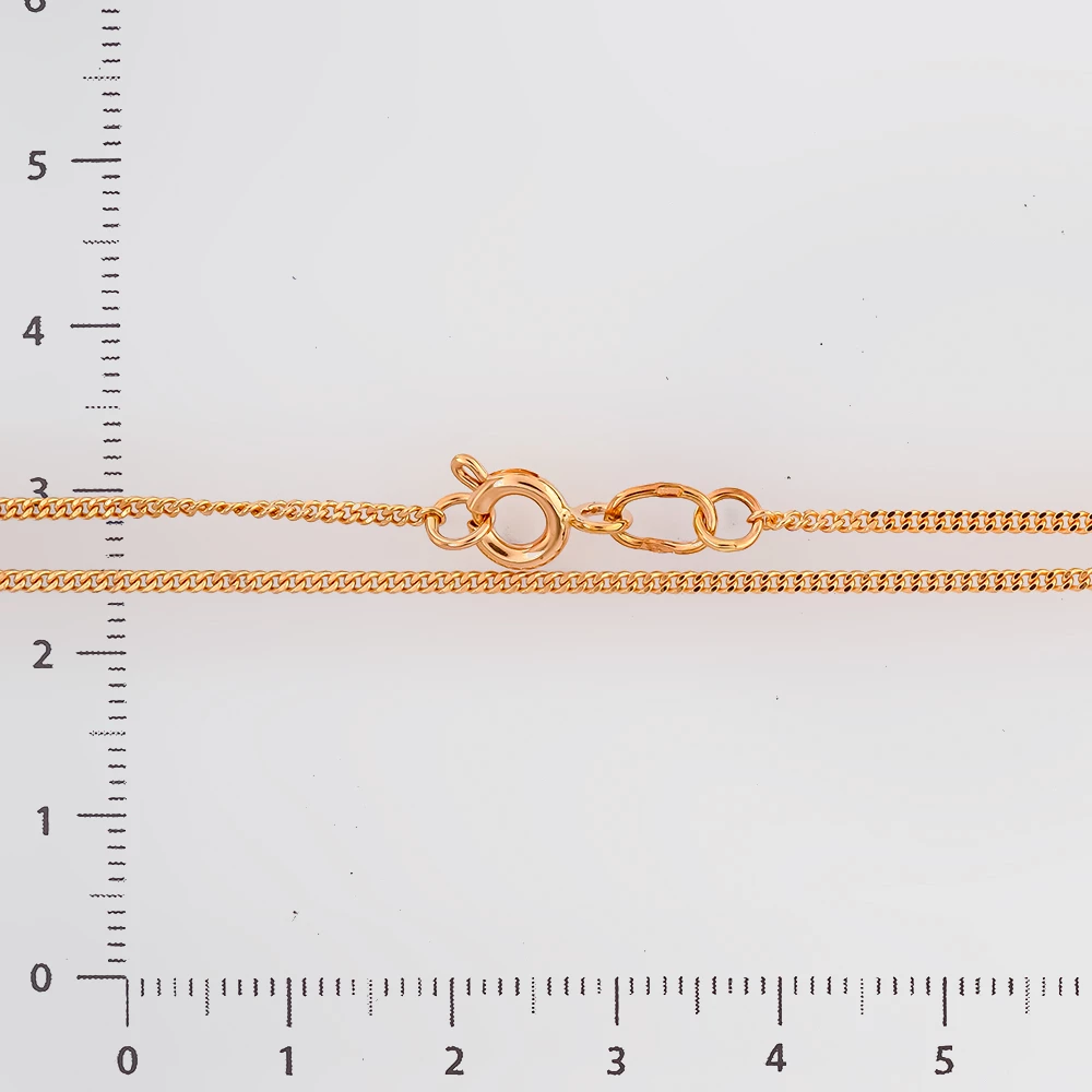 Цепь из красного золота 585 пробы