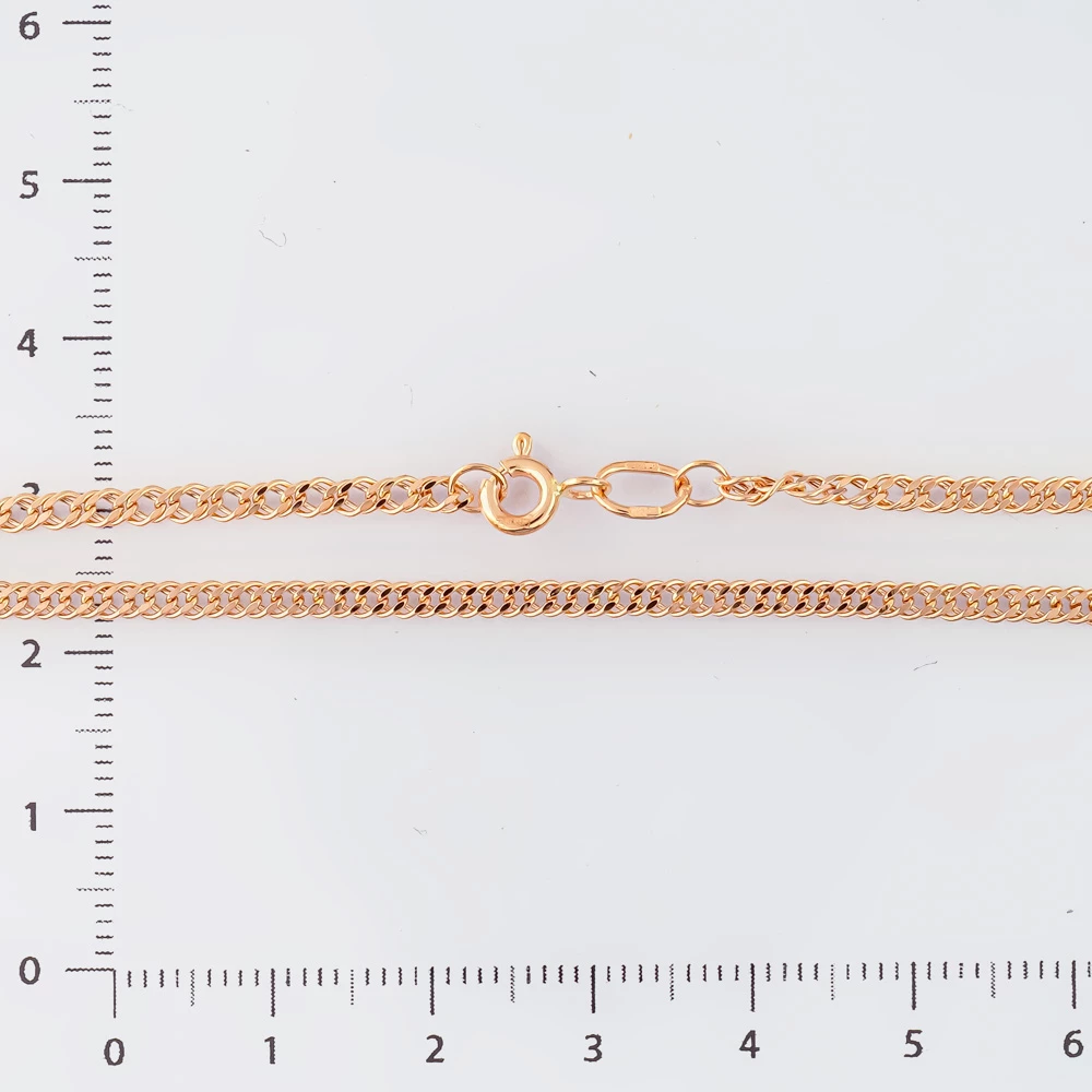 Цепь из красного золота 585 пробы