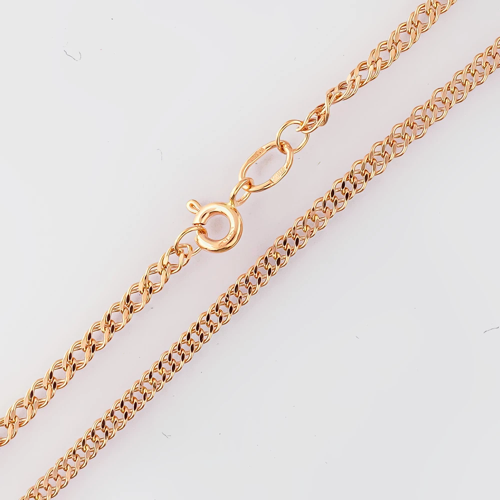 Цепь из красного золота 585 пробы