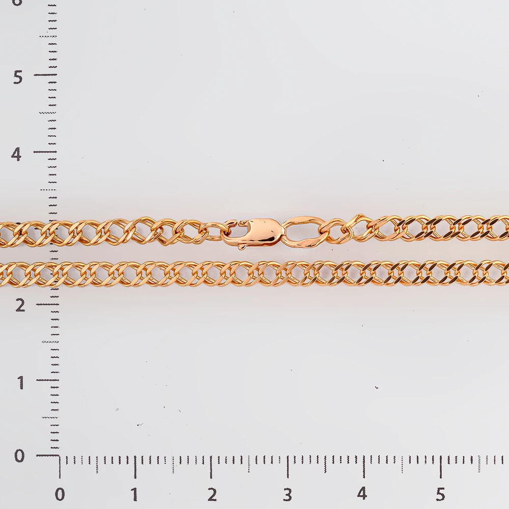 Цепь из красного золота 585 пробы