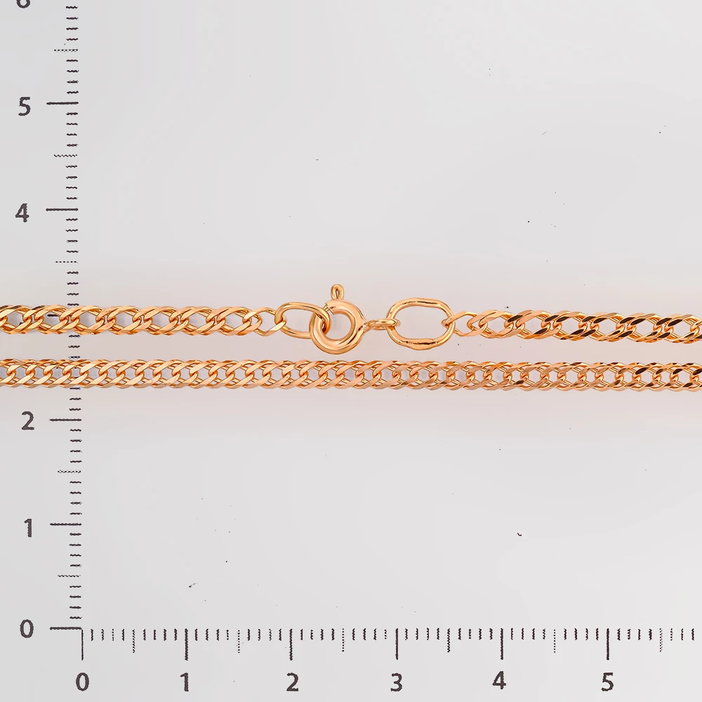 Цепь из красного золота 585 пробы