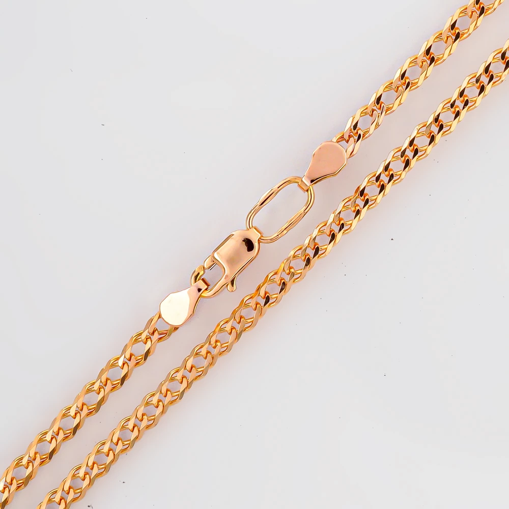 Цепь из красного золота 585 пробы